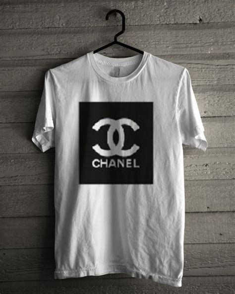 chanel logo t shirt real